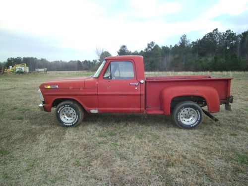 1969 ford f100 stepside shortbed big block fresh engine