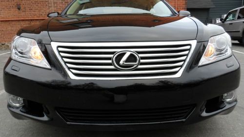 2010 lexus ls460 awd luxury ed - black -all options- 19,000 miles-