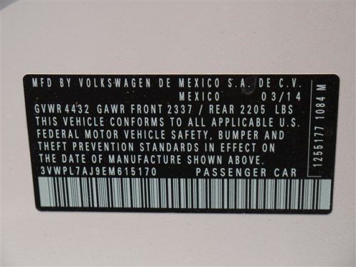 2014 Volkswagen Jetta SportWagen TDI w/Sunroof & Nav, US $31,085.00, image 20