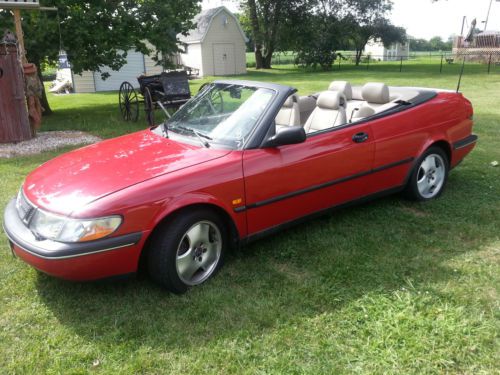 1997 saab 900 se turbo convertible 2-door 2.0l