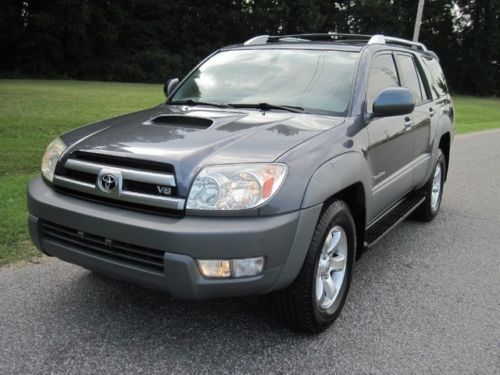 2003 toyo 4runner sr5 4.7l v8 clean carfax moonroof running boards