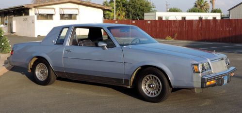 California original, 1984 buick regal limited, 83k orig miles, 100% rust free