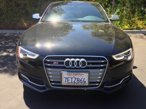 2014 black audi s5 premium plus manual