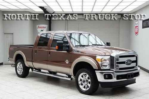 2012 ford f250 diesel 4x4 lariat fx4 navigation heated leather 20s 1 texas owner