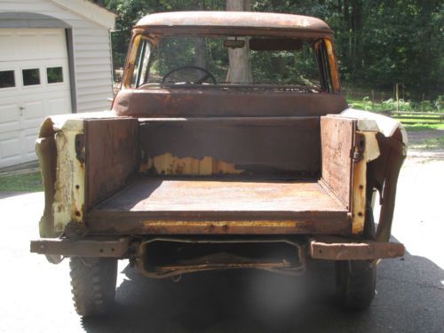 1955 chevrolet cameo truck rare fiberglass bed