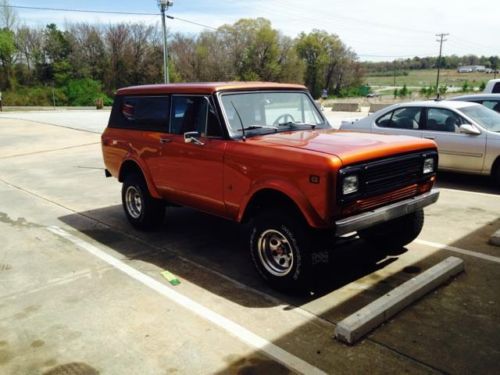 1980 international harvester scout ii - sd33t diesel