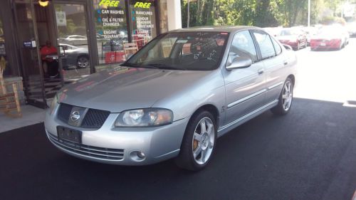 2004 nissan sentra se-r spec v sedan 4-door 2.5l clean carfax great price