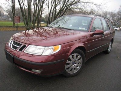 2003 saab 9-5 wagon 2-owner loaded no reserve!!!