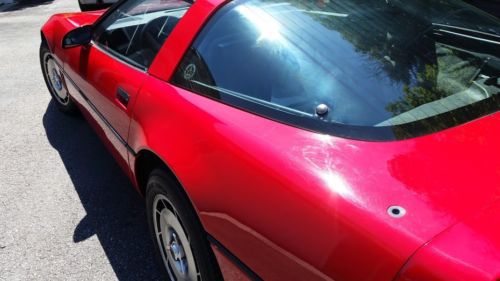 1985 Red Corvette 14,000 miles 2 owners garage kept runs, drives, looks near new, image 15