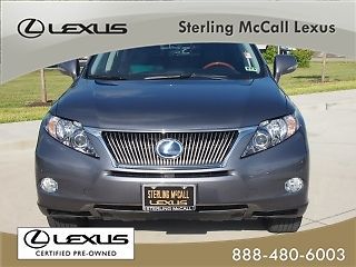 Awd, hybrid, lexus certified, 1-owner, clean carfax, loaded