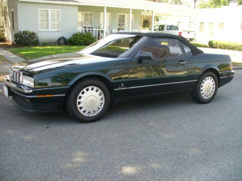 California rust free cadillac allante convertible. runs and drives excellent