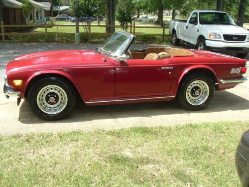 1975 triumph tr6 roadster