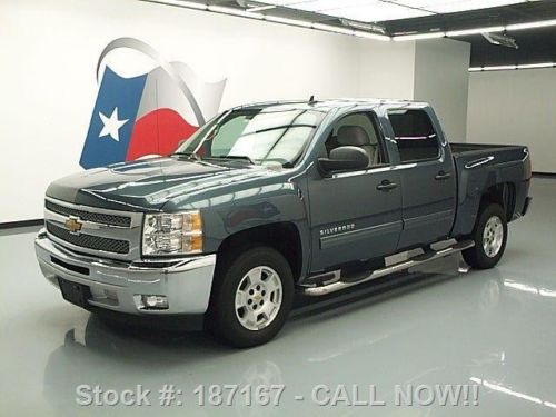 2012 chevy silverado lt crew rear cam side steps 37k mi texas direct auto