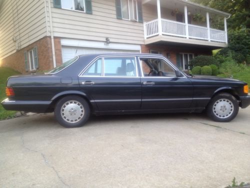 1989 mercedes-benz 420sel base sedan 4-door 4.2l