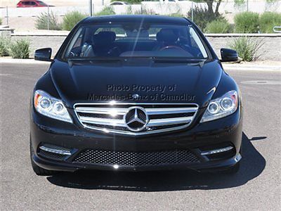 2dr coupe cl550 4matic cl-class low miles gasoline 4.6l dohc bi-turbo 32-val bla