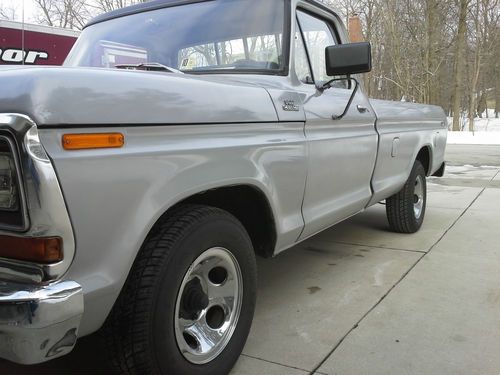 1979 ford f100 f150 low miles, 302, 4 speed, survivor