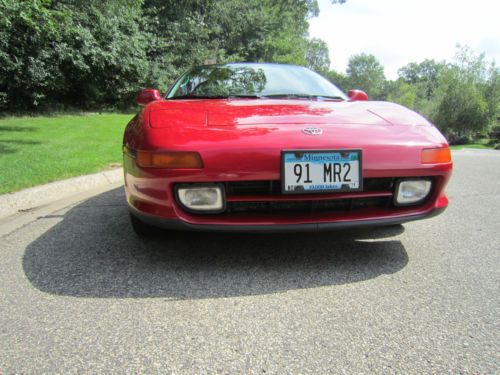 1991 toyota mr2 turbo, top speed 149mph, original owner, all factory options