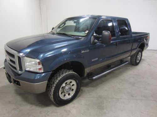 06 ford f-250 power stroke xlt 6.0l v8 diesel crewcab short bed 4x4 1 co owner