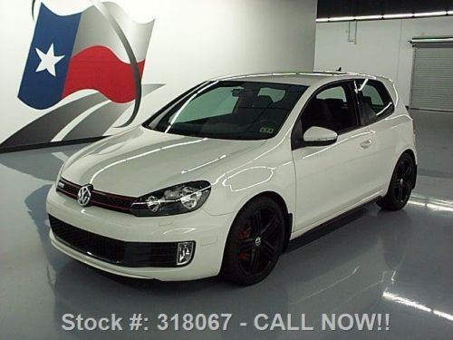 2011 volkswagen gti hatchback 6-speed htd seats 44k mi texas direct auto