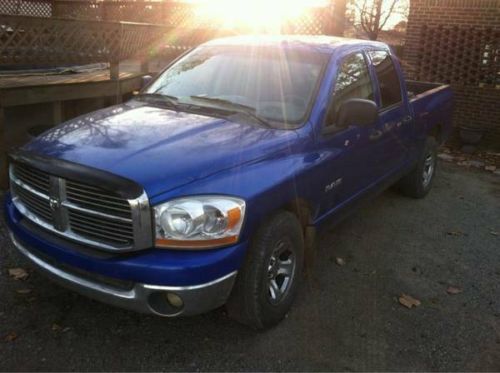 2008 dodge ram 1500 sxt 4.7l 2wd electric blue