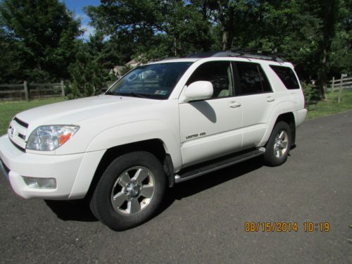 2004 toyota 4runner limited sport utility 4-door 4.7l