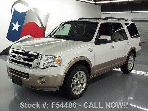 2012 ford expedition king ranch 4x4 sunroof nav dvd 34k texas direct auto