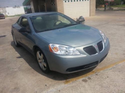 2007 pontiac g6 gt hard top convertible heated leather 3.9l must see