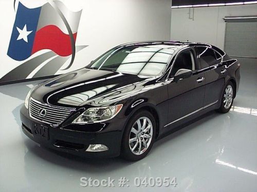 2007 lexus ls460 sunroof nav rear cam climate seats 83k texas direct auto