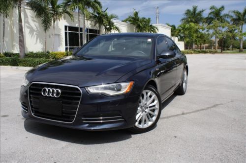 2012 audi a6 premium plus 3.0t,blind spot assist,upgraded 19&#039; rim,nav,pwr foldng