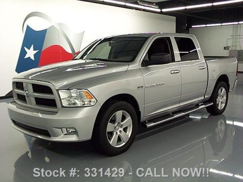 2012 ram express crew hemi 6pass side steps 20&#039;s 18k mi texas direct auto