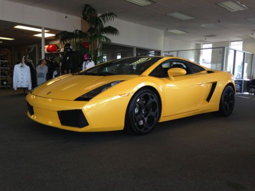 2004 lamborghini gallardo base coupe 2-door 5.0l