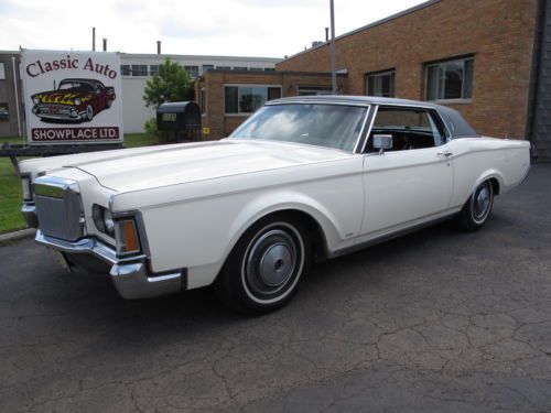 1971 lincoln mark iii - low original mileage - well maintained - 2 owner history