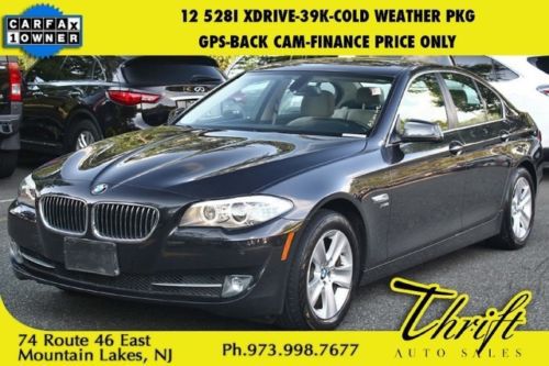 12 528i xdrive-39k-cold weather pkg-gps-back cam-finance price only