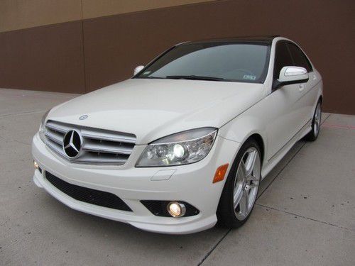2008 mercedes-benz c350~amg~3.5l~nav~pano roof~sport~premium 2~1 owner