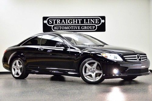 2010 mercedes benz cl550 sport 4matic black low miles