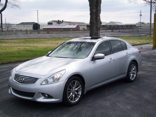 2011 infiniti g37 sedan! bank repo! absolute auction! no reserve!