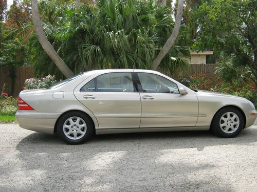 2000 mercedes-benz s430 base sedan 4-door 4.3l