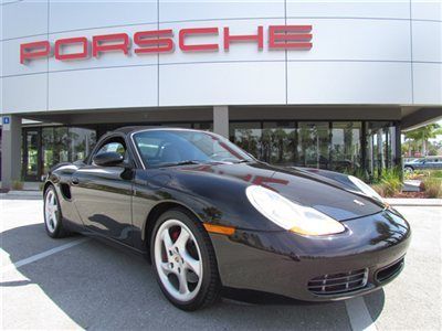 2000 porsche boxster s, 33k original miles, tiptronic transmission, triple black