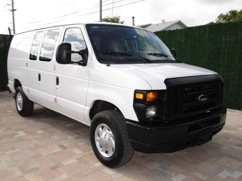 10 ford e250 e-250 e 250 cargo work van very clean florida driven 3/4 ton series