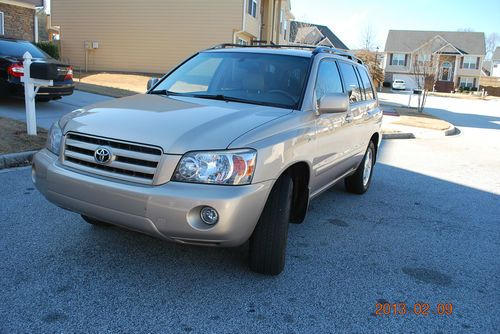 2006 toyota highlander base sport utility 4-door 3.3l