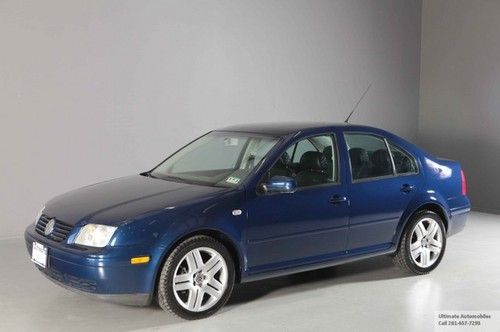 2003 volkswagen jetta 1.8t sedan sunroof leather 5speed 29mpg alloys cd !