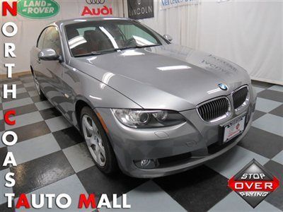 2009(09)328i convertible gray/red heat xen keyless entry 17" alloys save huge!!!