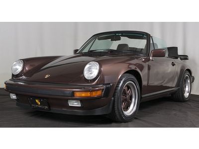 1985 porsche 911 carrera cabriolet