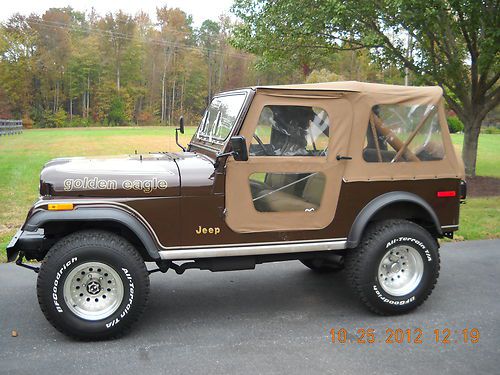 Jeep cj-7 ~ golden eagle ~ low miles