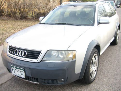 2001 audi allroad quattro wagon 4-door 2.7l low miles!! no reserve!!