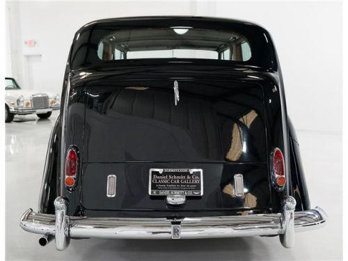1956 rolls-royce silver wraith enclosed drive limousine