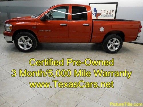 07 ram 1500 lone star 5.7 hemi v8 certified warranty wefinance!!!!