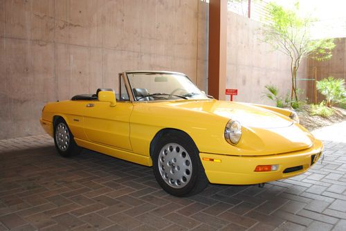 1993 alfa romeo spider veloce 30k miles pristine condition