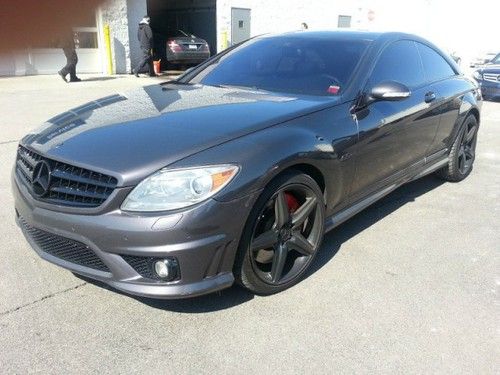 2009 mercedes-benz cl63 6.3l v8 amg rwd