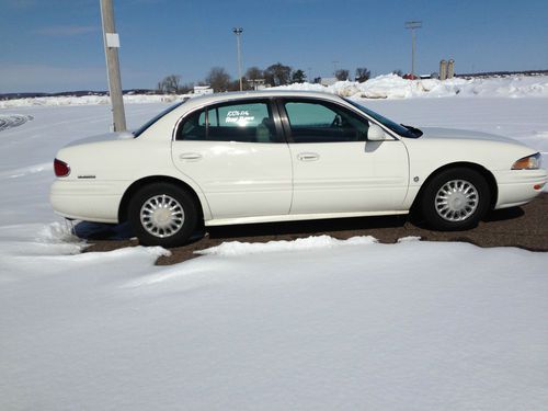 2001 buick lesabre custom sedan 4-door 3.8l cheap clean 3800 series ii white wi